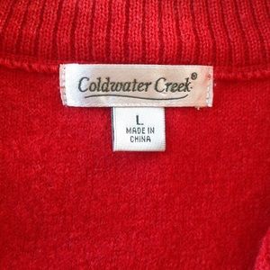 Red wool vest